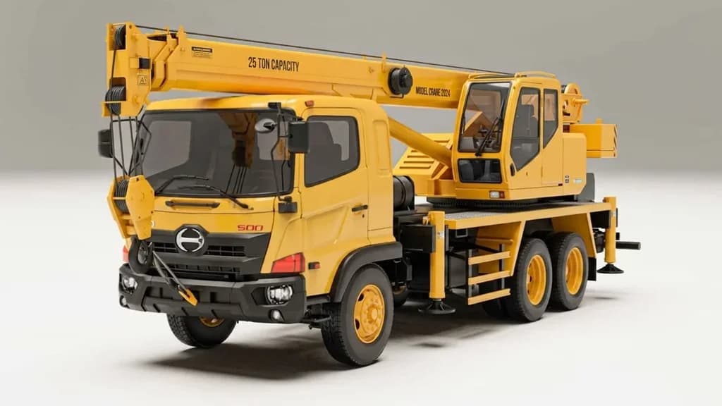 Mobile Crane 25 Ton (Pilihan Utama Proyek)