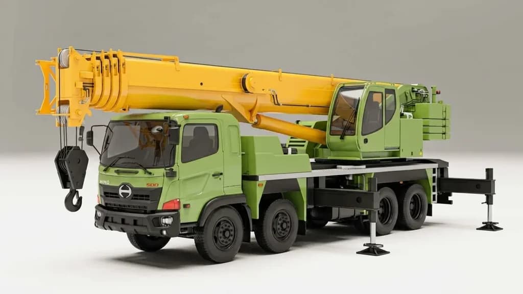 Mobile Crane 50 Ton (Standar Konstruksi Menengah)