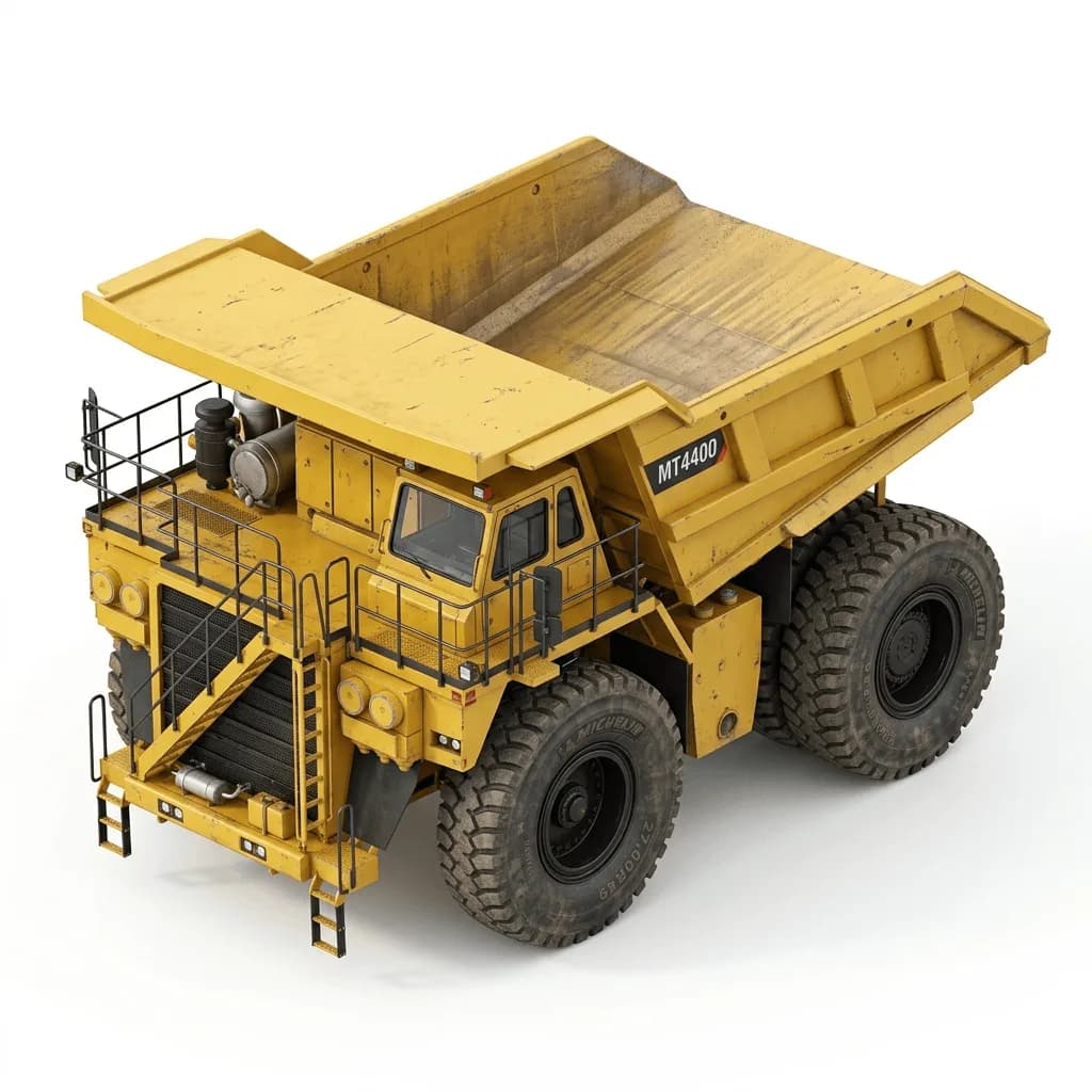 Rigid Mining Dump Truck (60–100+ Ton)