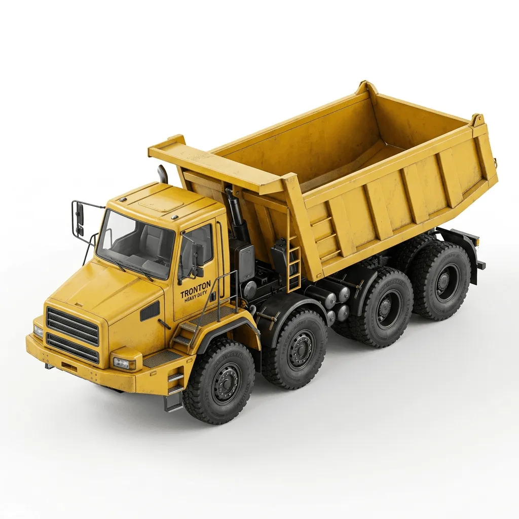 Dump Truck Tronton 10 Roda (Index 22 m³ Heavy Floor)
