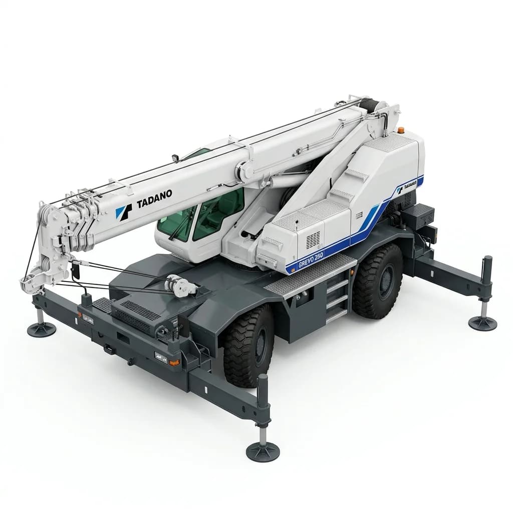 Sewa Rough Terrain Crane 25 Ton (4x4) Kapasitas 25 Ton - Armada Hunimax