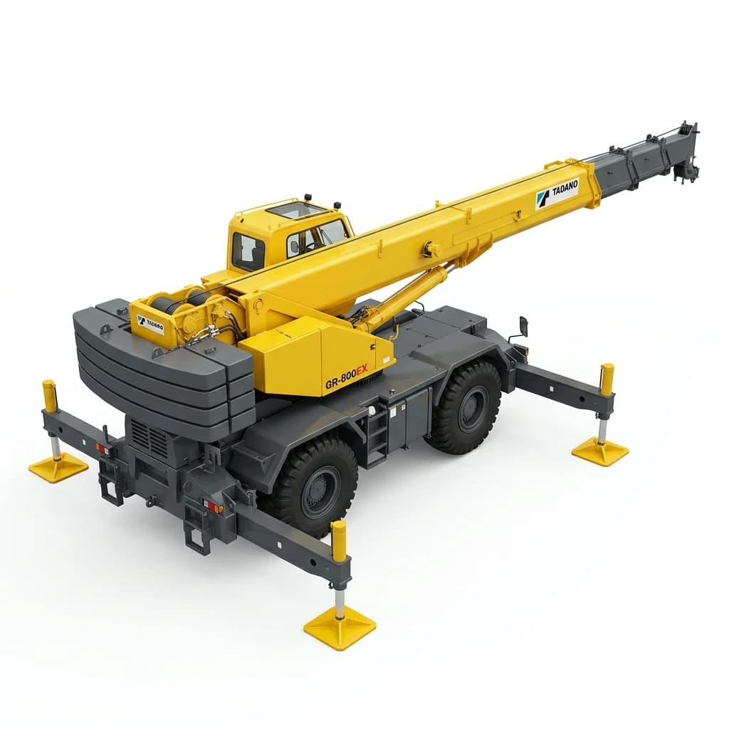 Sewa Rough Terrain Crane 70 – 80 Ton Kapasitas 70 – 80 Ton - Armada Hunimax