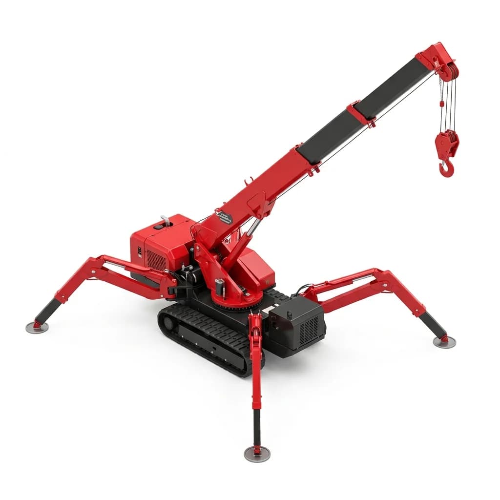 Sewa Spider Crane 6.0 – 8.0 Ton Heavy Indoor Kapasitas 6.0 – 8.0 Ton - Armada Hunimax