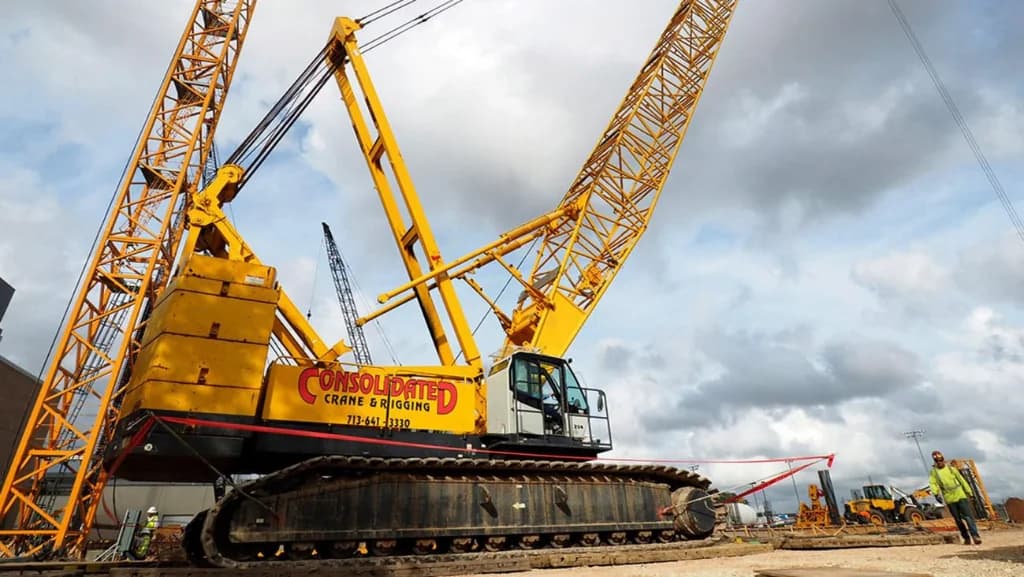 Katalog Crawler Crane (Roda Rantai) Hunimax