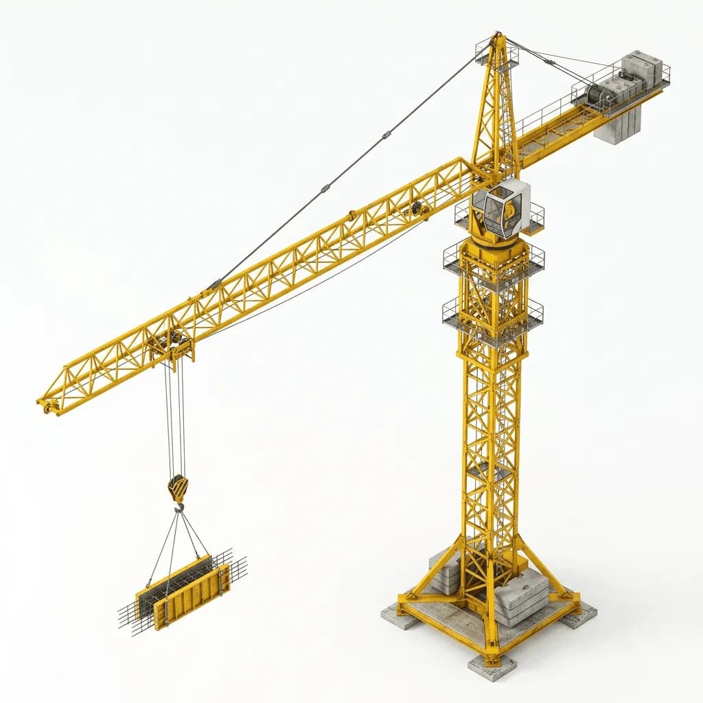 Tower Crane Flat Top 6 Ton