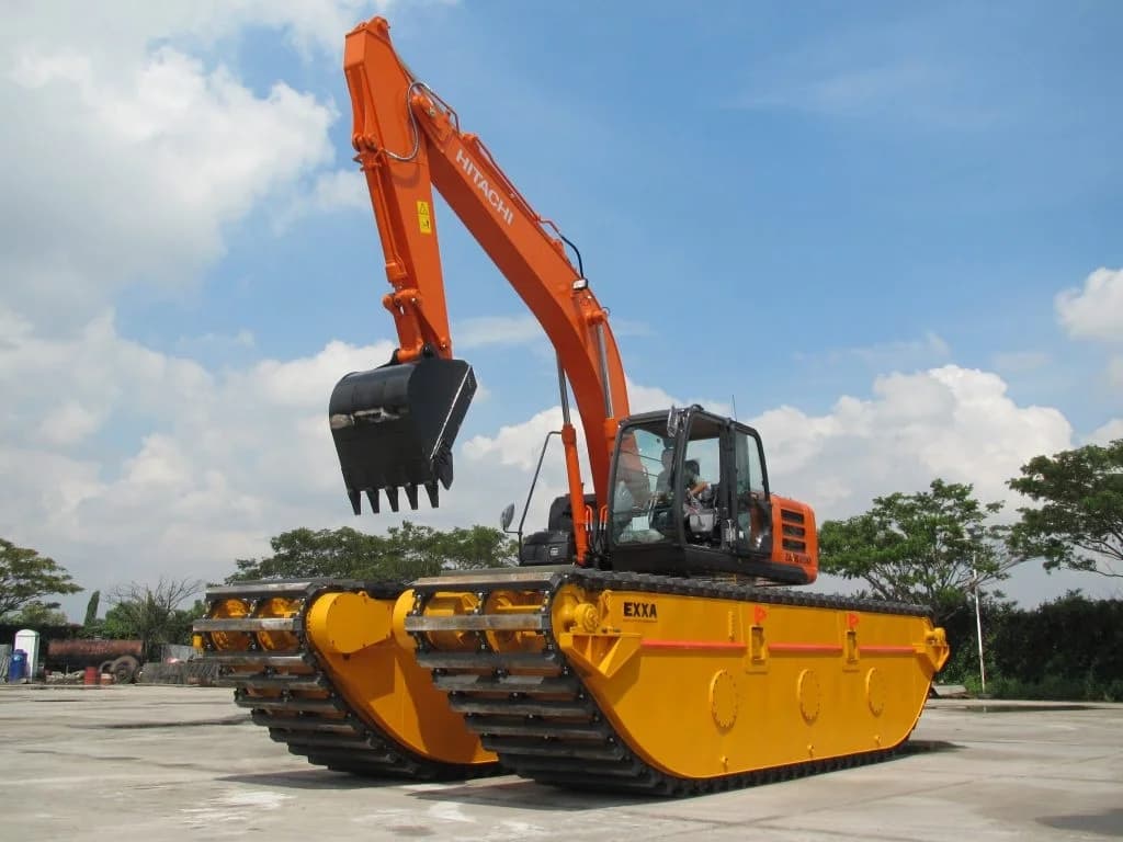 Excavator Amphibious (Swamp/Ponton)