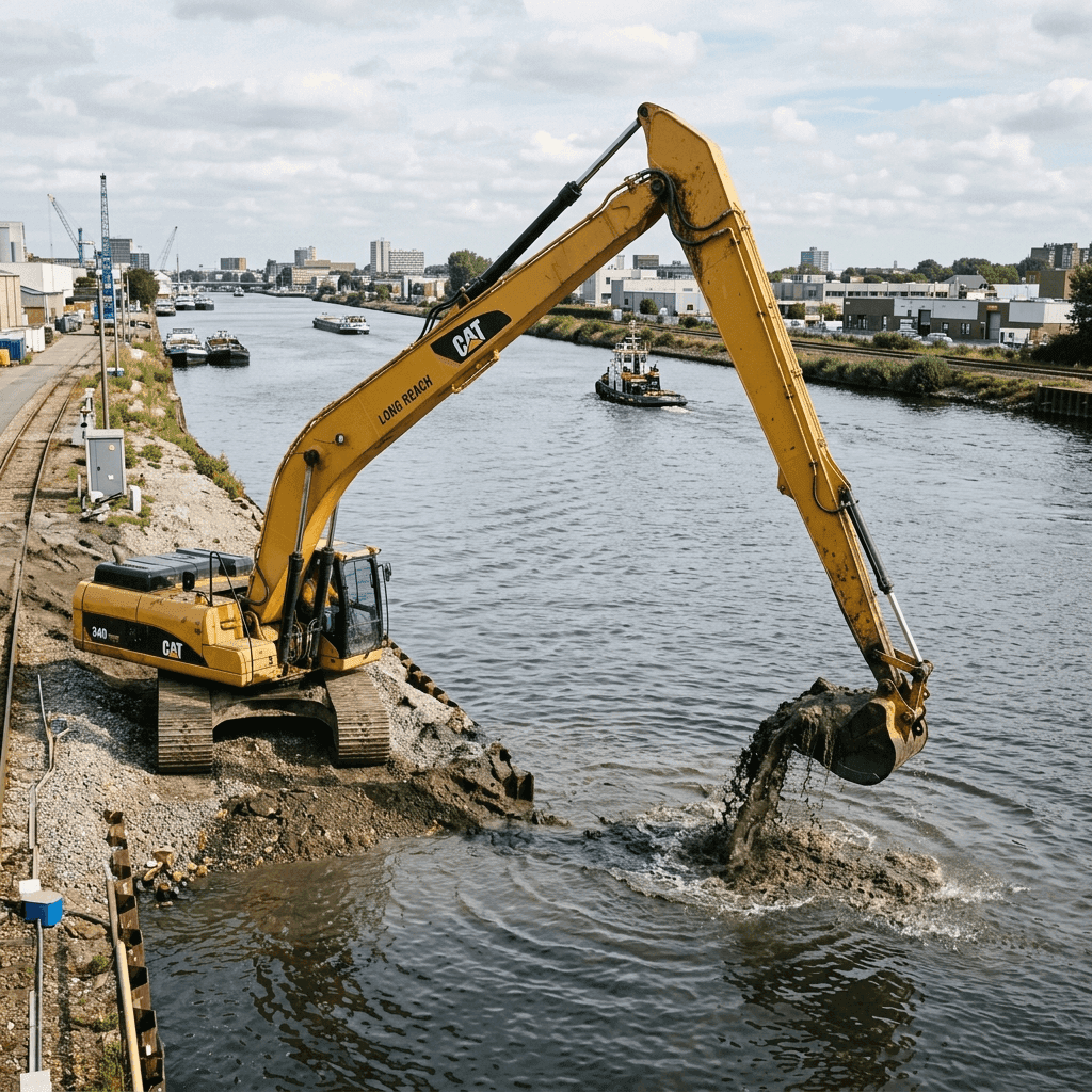 Long Reach Excavator