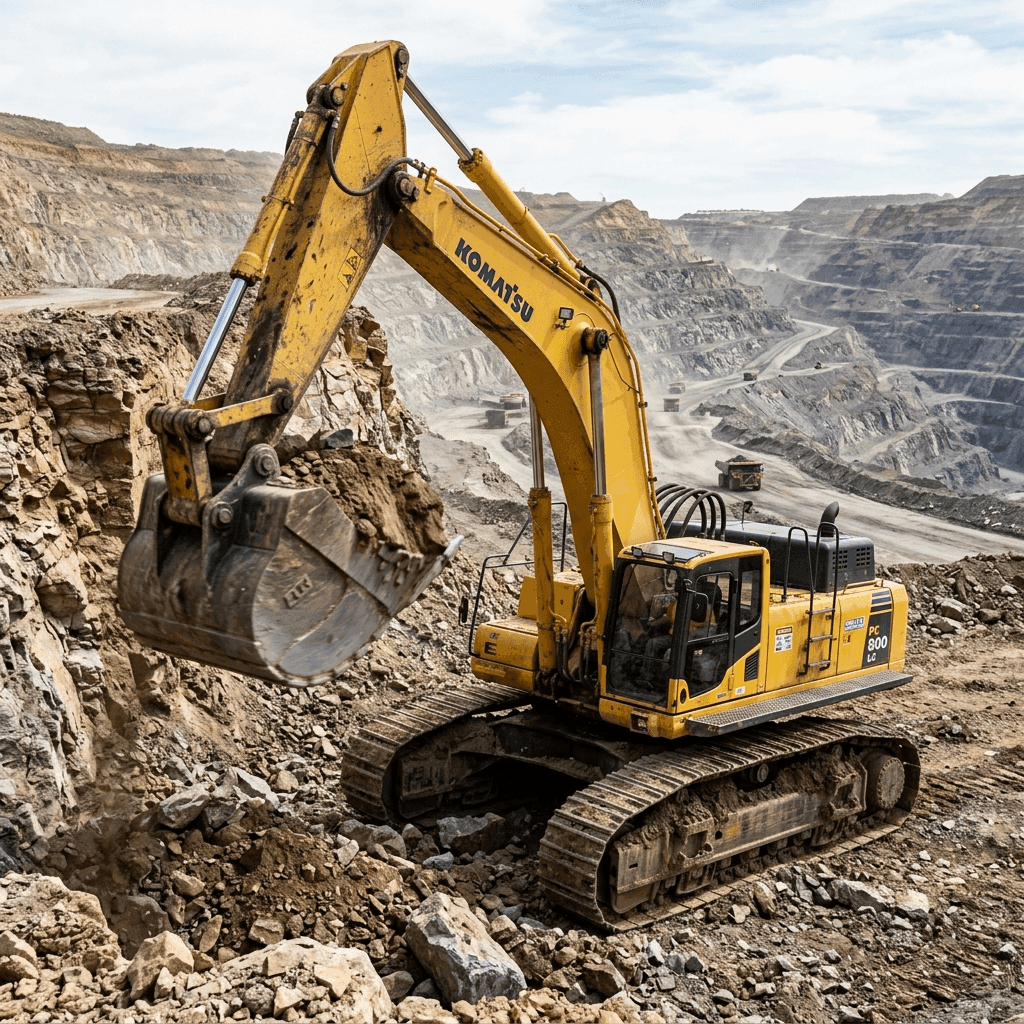 Large Excavator (PC 400 - PC 800)