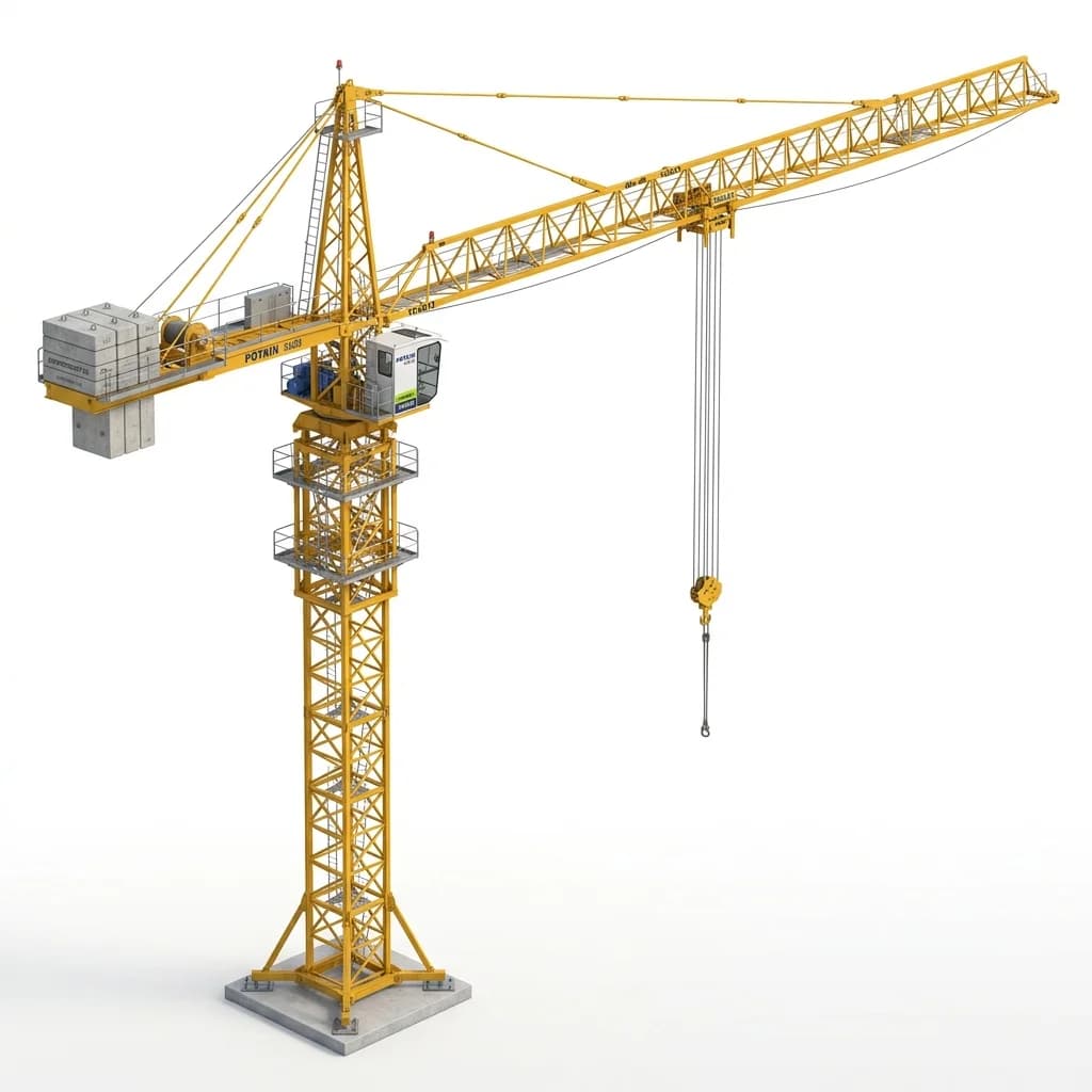 Tower Crane (Gedung Tinggi)