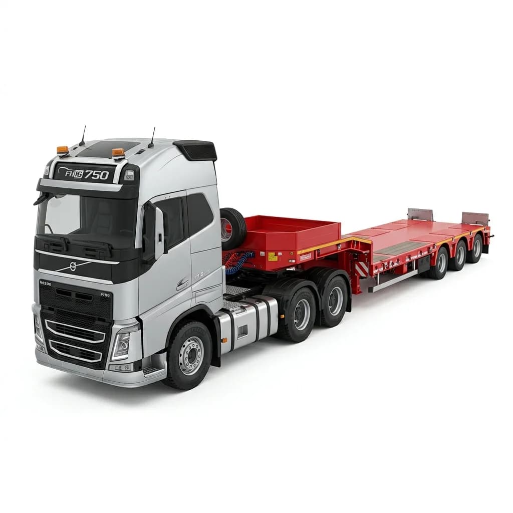 Semi-Trailer Dump (18–22 Roda)